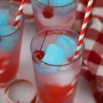 easy to make 4th of July, or Memorial day punch recipe. Red, white, and blue punch recipe.