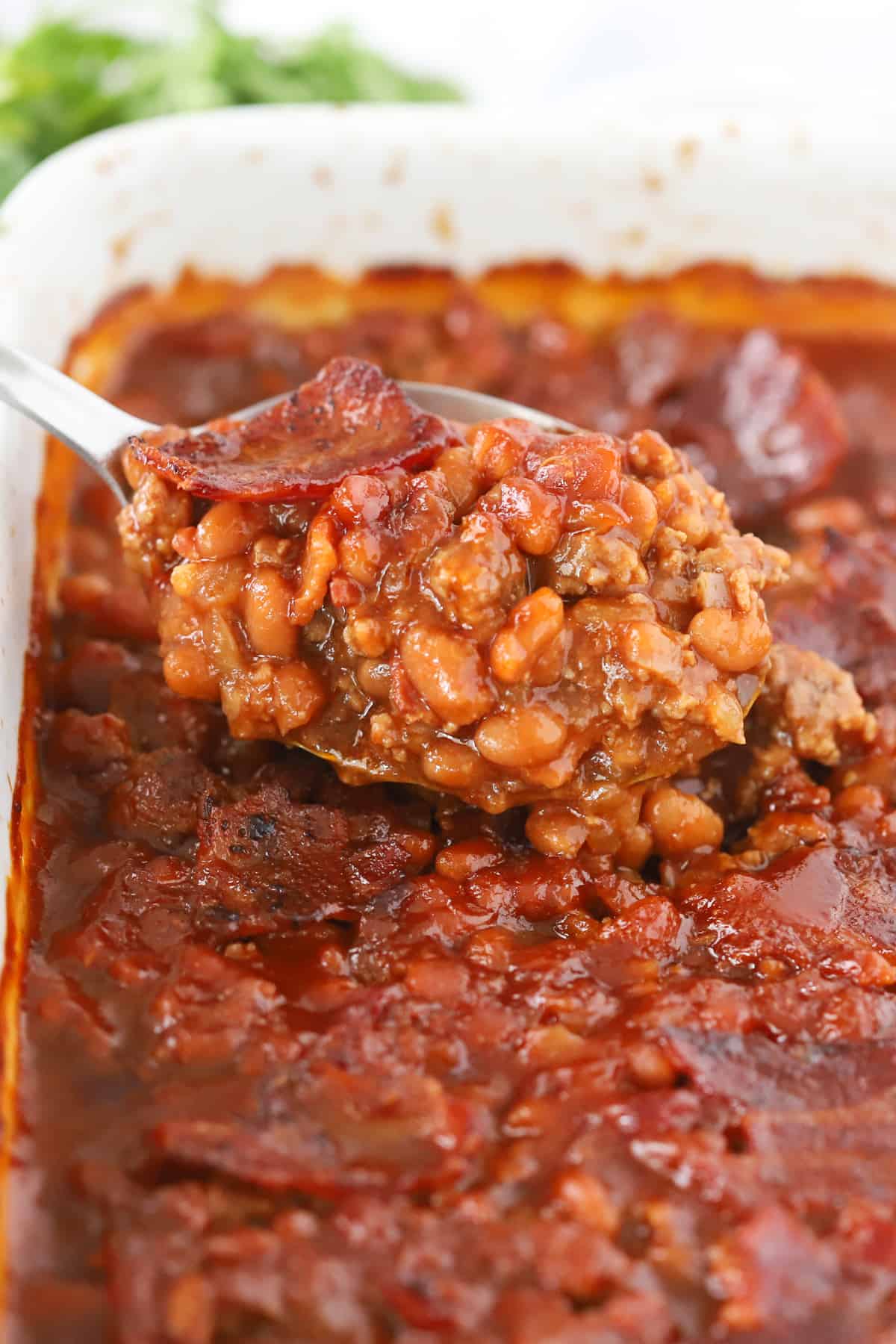 Baked Beans with Bacon and Ground Beef The Carefree Kitchen