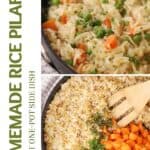 The best recipe for Homemade Rice Pilaf side dish