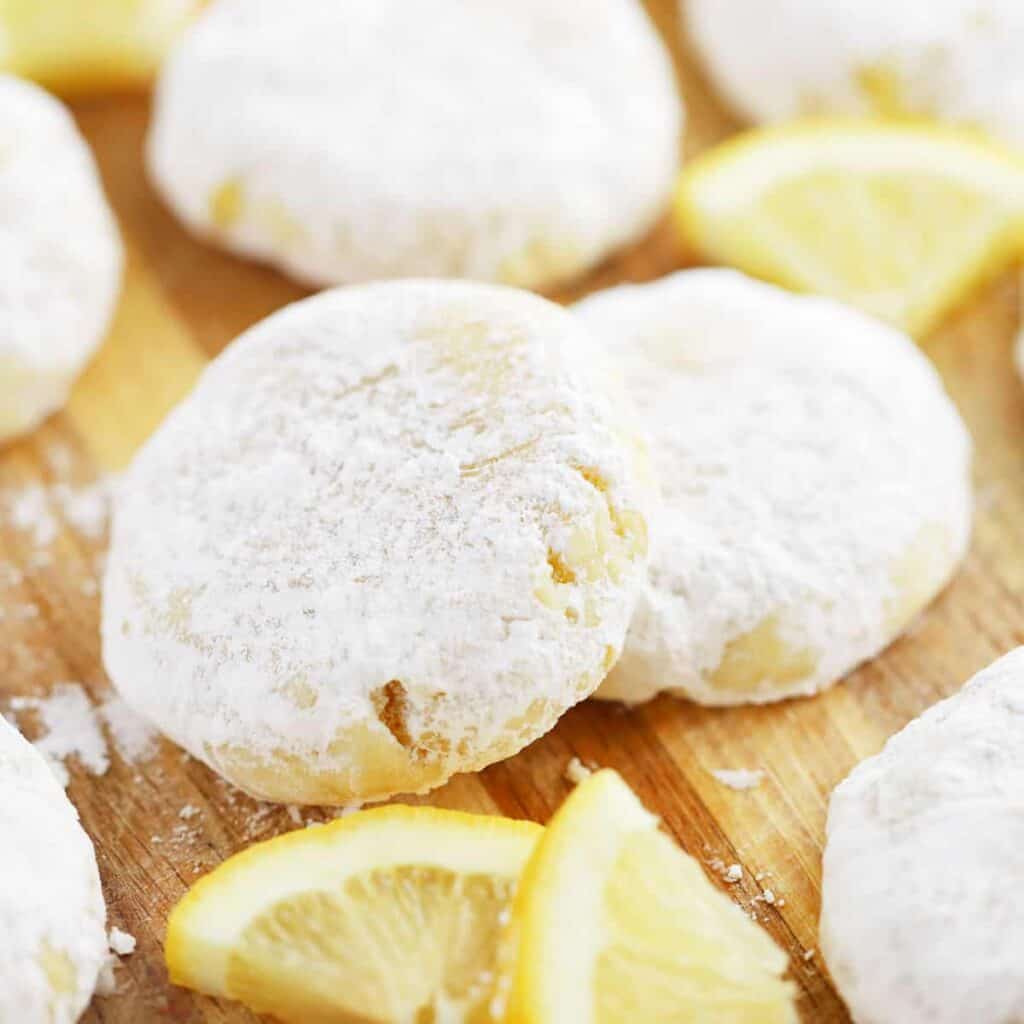 Lemon cooler cookies. Lemon cookies.