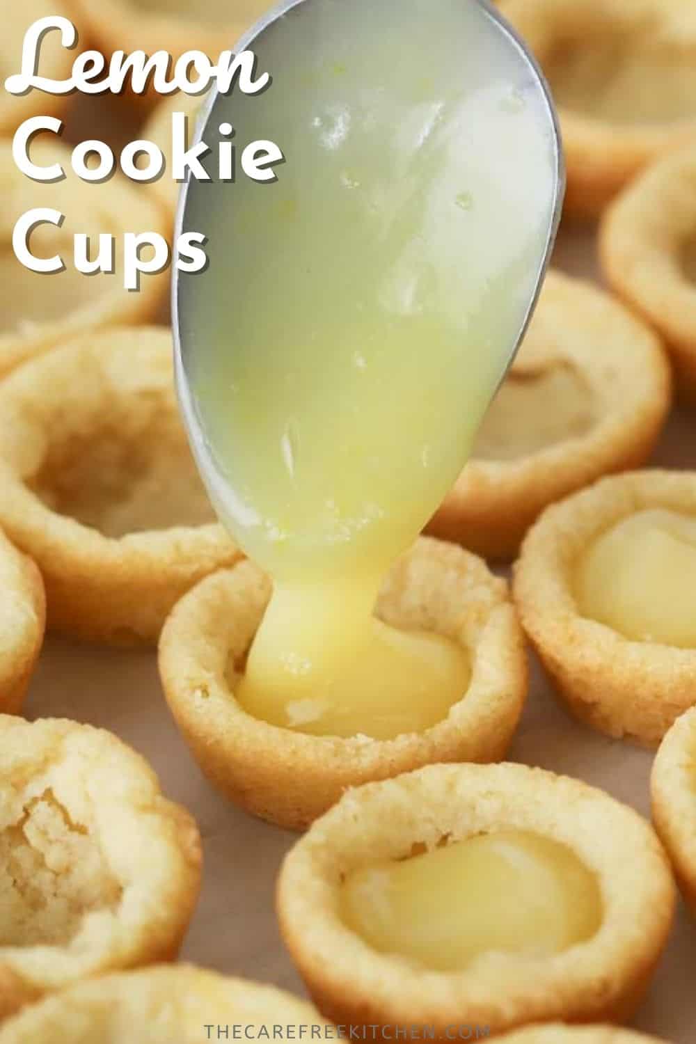 Lemon Cookie Cups The Carefree Kitchen