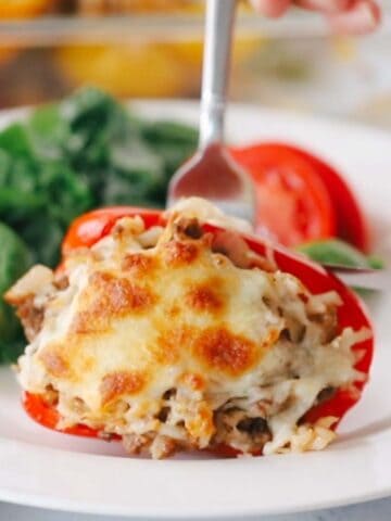 stuffed peppers recipe easy. ground beef stuffed bell peppers recipe.