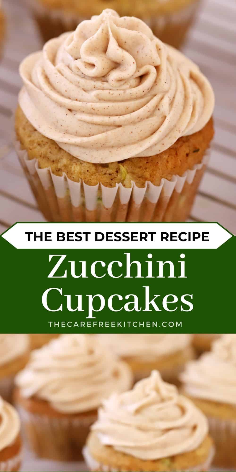 Healthy Zucchini Cupcakes The Carefree Kitchen