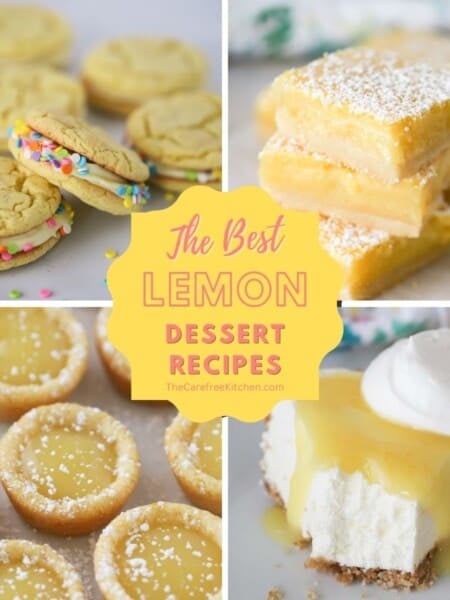 how to make the best lemon dessert recipes