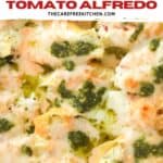 Delicious Chicken Stuffed Shells With Sun-Dried Tomato Alfredo Recipe