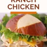 crockpot ranch chicken recipe for meal prep