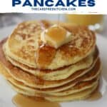 How to make easy Buttermilk Pancakes using Einkorn Flour