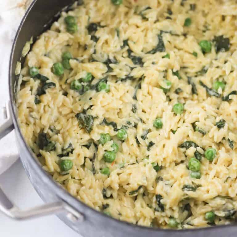 how to make lemon orzo side dish recipe