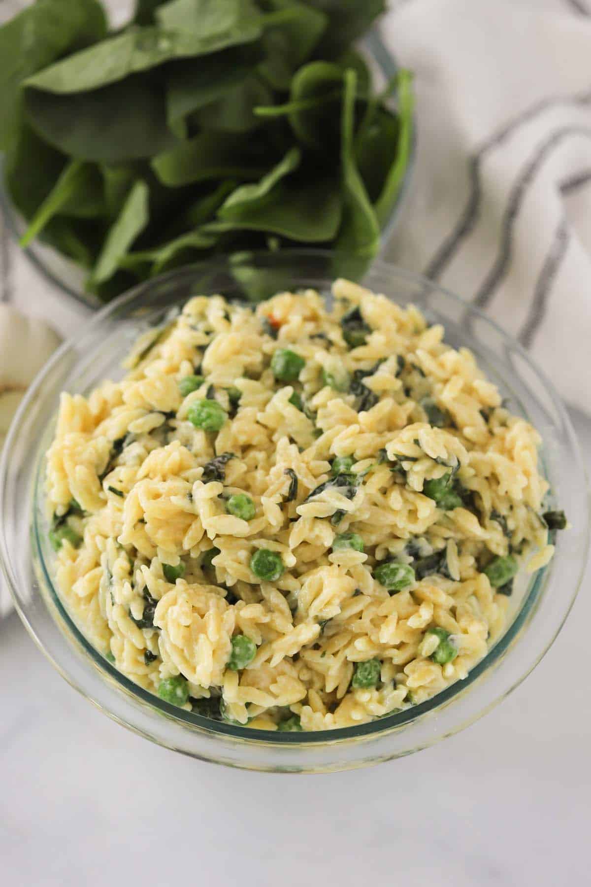 Lemon Orzo With Peas The Carefree Kitchen