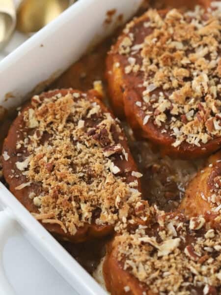 cream cheese stuffed pumpkin french toast