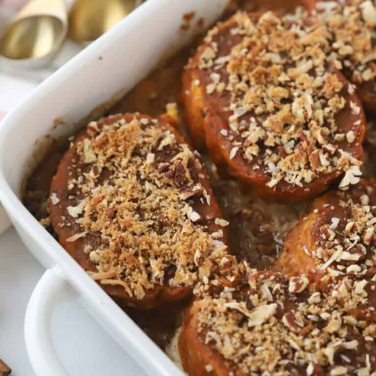 cream cheese stuffed pumpkin french toast