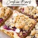 How to easily make the best White Chocolate And Raspberry Cookie Bars