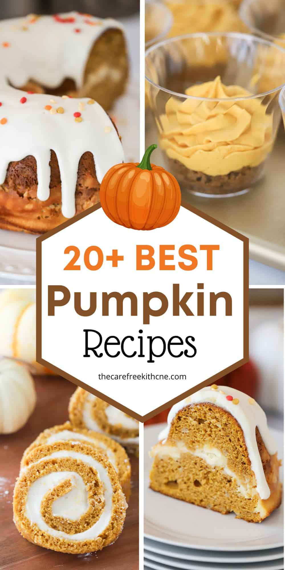 Best Pumpkin Desserts - The Carefree Kitchen