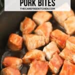 How to make tender juicy Buffalo Pork Bites at home for a great appetizer