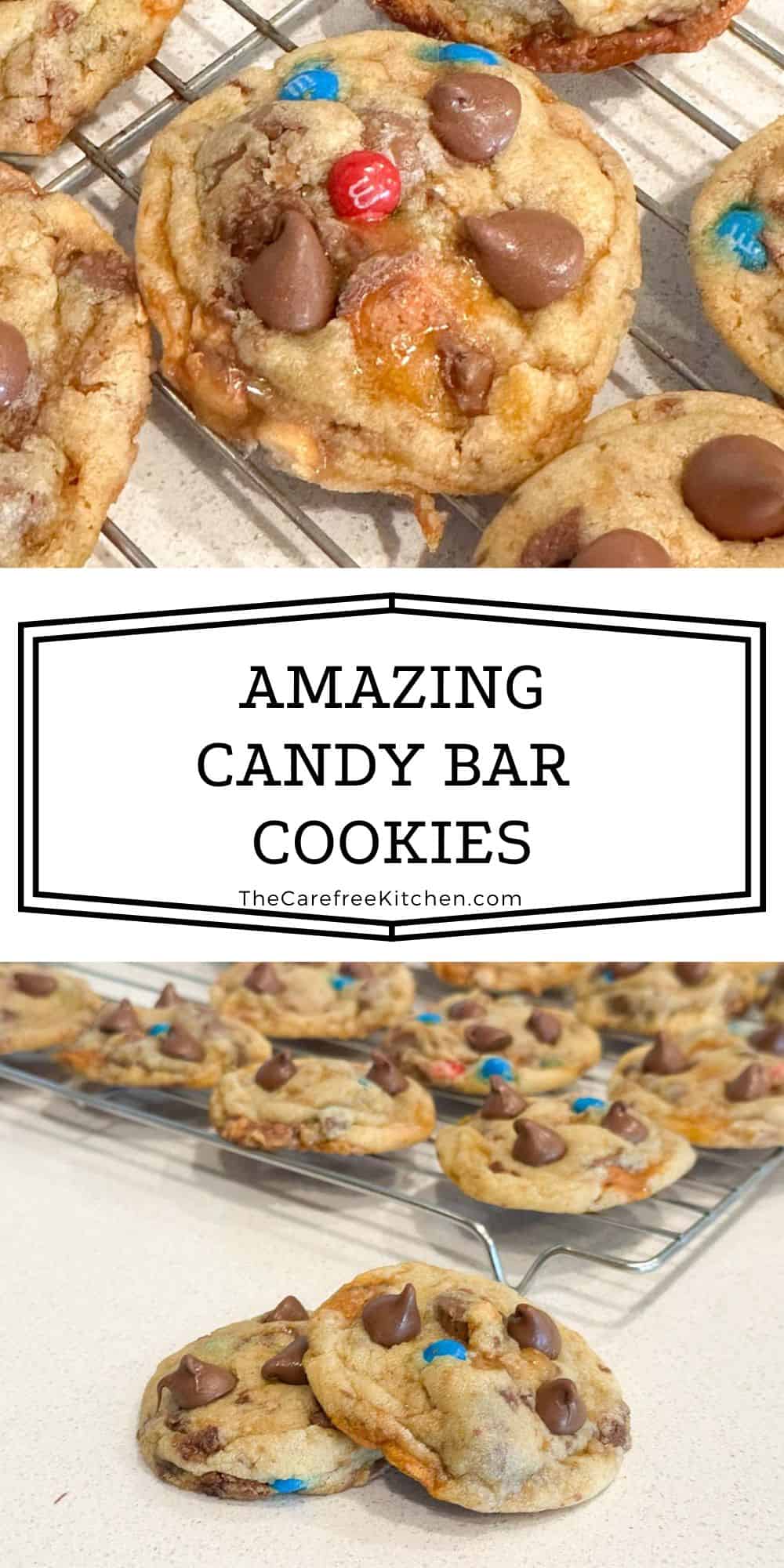 Candy Bar Cookies Recipe The Carefree Kitchen