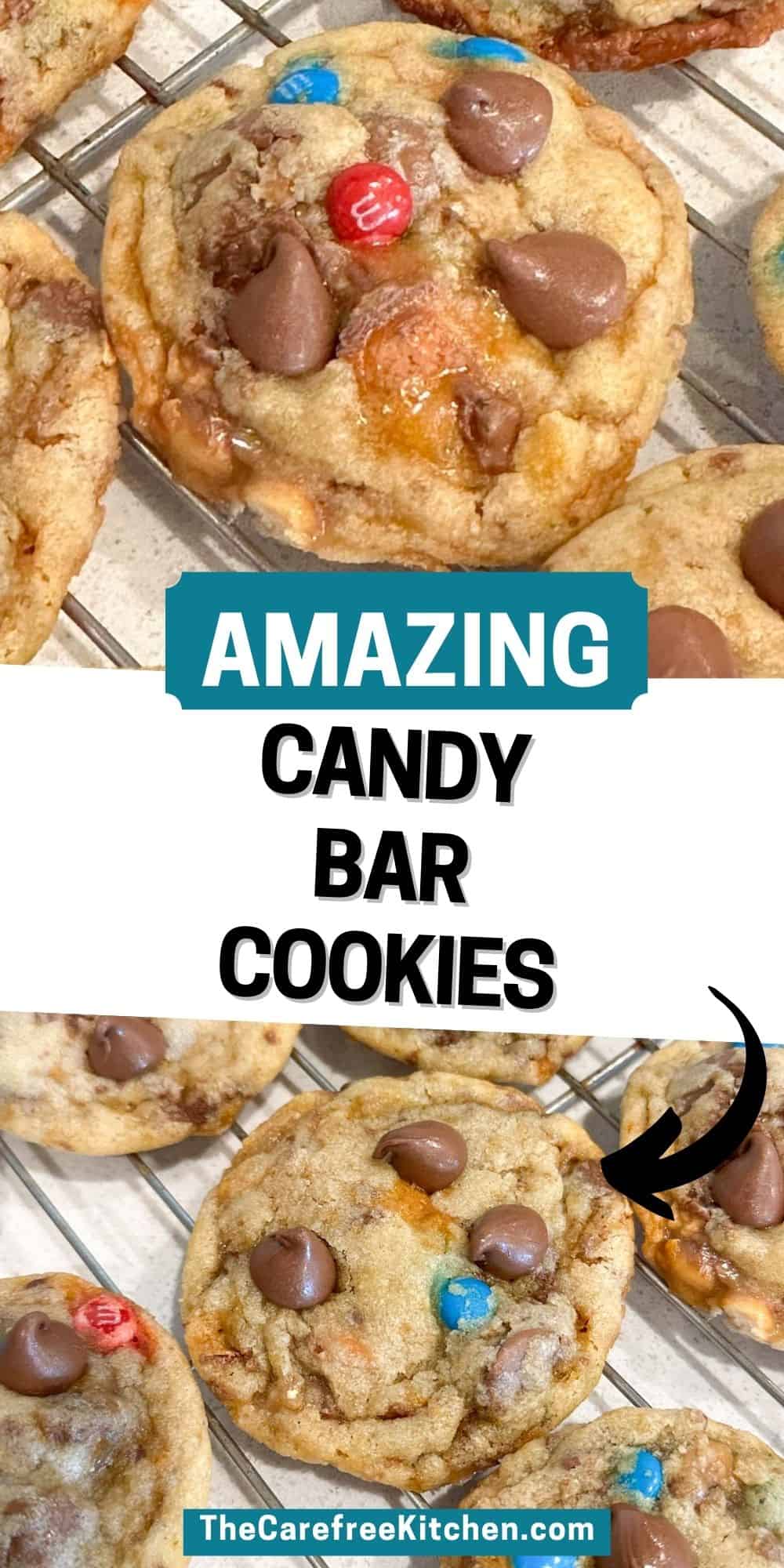 Candy Bar Cookies Recipe The Carefree Kitchen