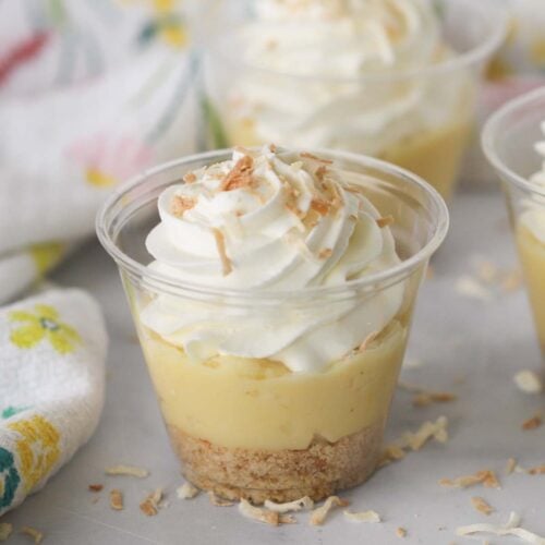 how to make coconut cream parfait recipe