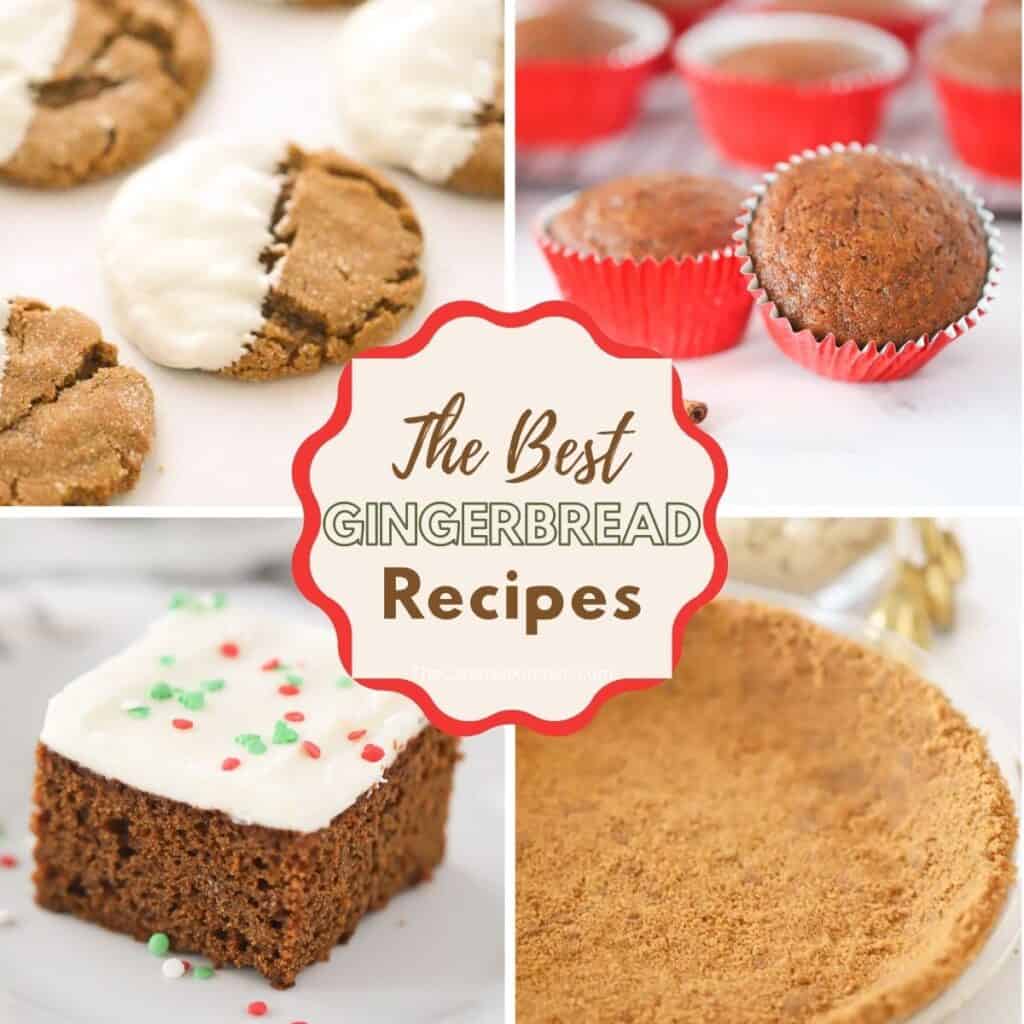 the best gingerbread recipes, holiday gingerbread recipes