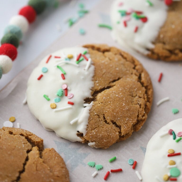 Soft Gingersnap Cookies