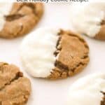 how to make white chocolate GIngersnap Cookies recipe