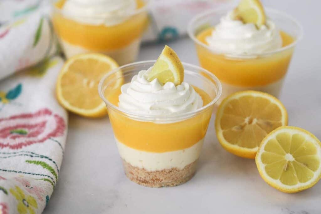 lemon parfait, best lemon desserts, no bake lemon desserts, easy lemon parfait recipe, lemon curd desserts.