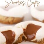 How to make the best Peanut Butter S'mores Cookie Cups