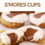 How to make the best Peanut Butter S'mores Cookie Cups at home
