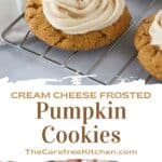 How to make the best frosted pumpkin cookies for a quick little treat