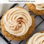 How to make sweet and simple pumpkin cookies with cream cheese frosting