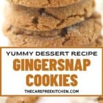 How to make yummy gingersnap cookies for the perfect holiday dessert
