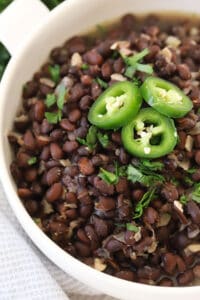 Chipotle Black Beans - The Carefree Kitchen