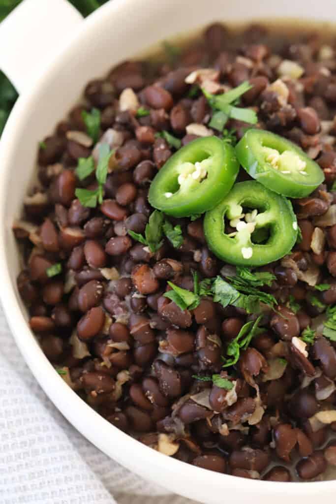 how to make black beans from scratch