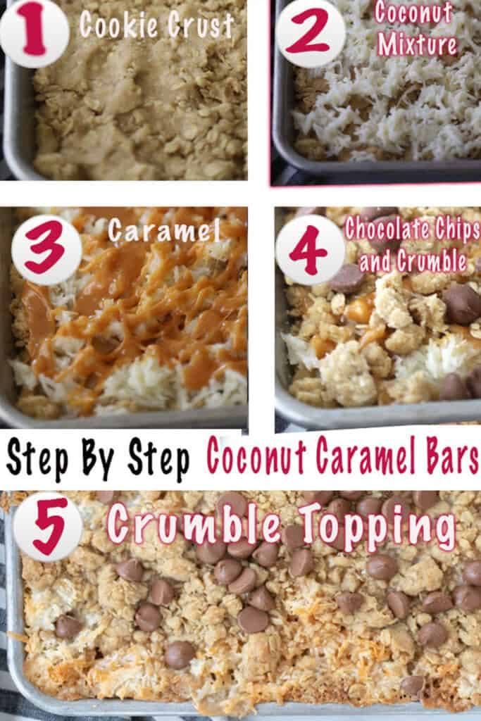 How to make Coconut Oatmeal Cookies Magic Bars.
