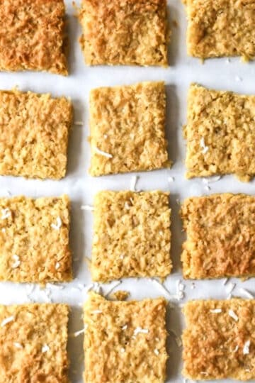 Coconut Cookie Bars Recipe - The Carefree Kitchen