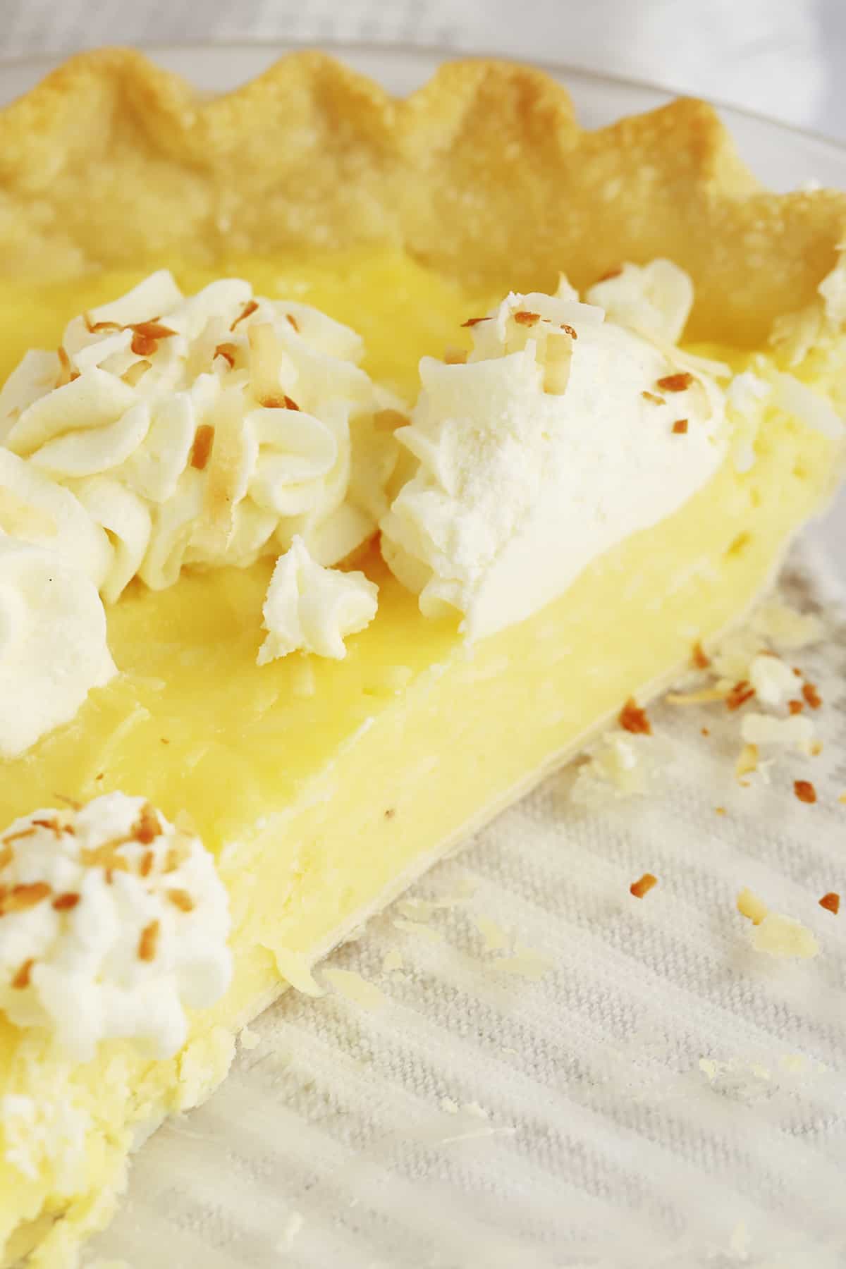 Easy Coconut Cream Pie Recipe The Carefree Kitchen