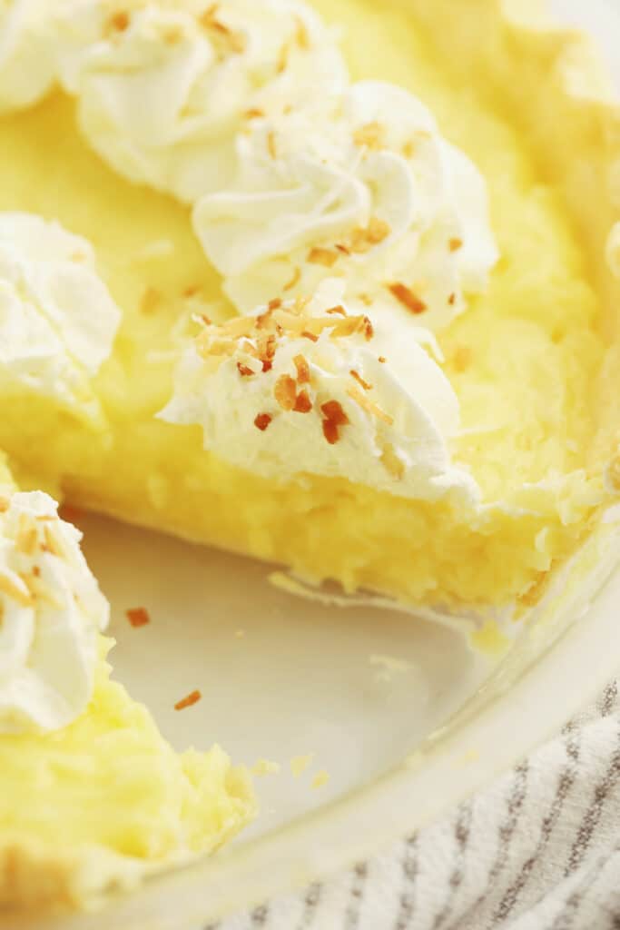 How to make this coconut cream pie (easy), one of the absolute best coconut cream pie recipes.