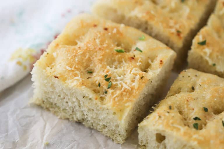 Herb Focaccia Bread Recipe - The Carefree Kitchen