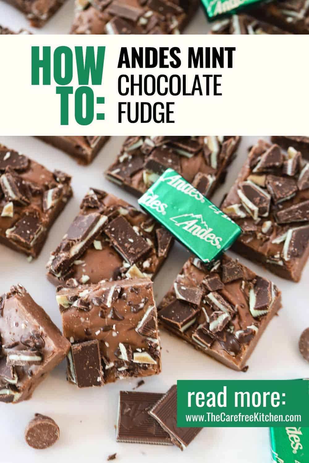 Mint Chocolate Fudge - The Carefree Kitchen