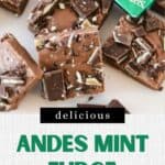 How to make the most delicious Andes Mint Chocolate Fudge in 5 minutes