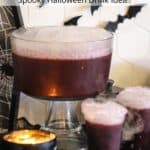 ow to make Purple Witch Punch recipe, halloween punch recipe