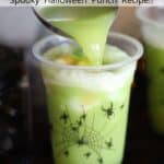 how to make witch punch halloween punch recipe, green punch recipe.