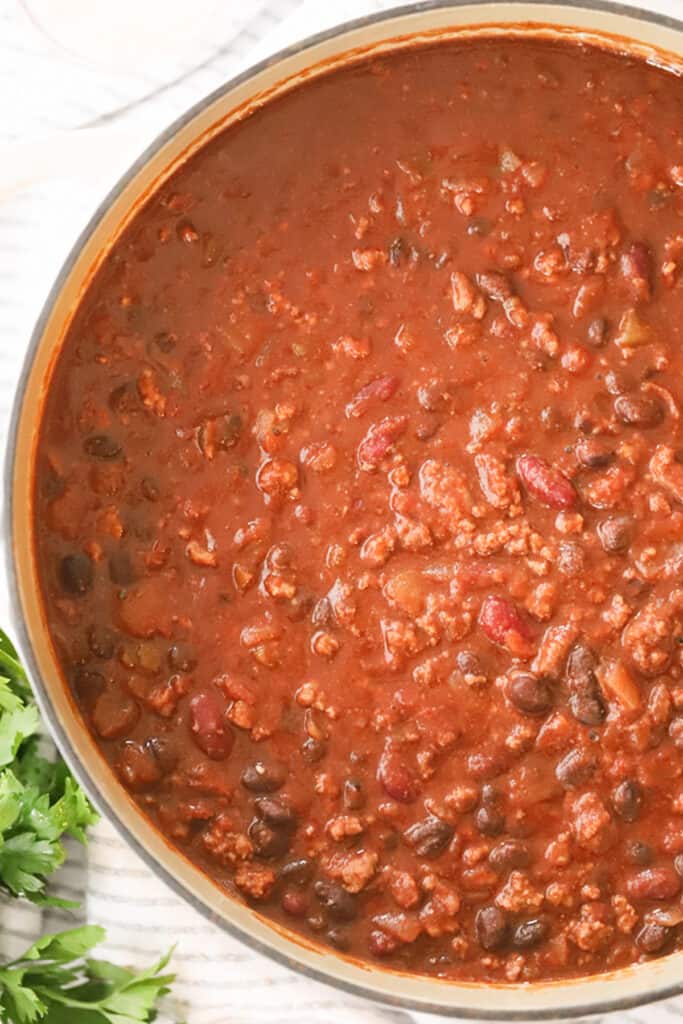how to make beef chili recipe, quick chili recipe. 