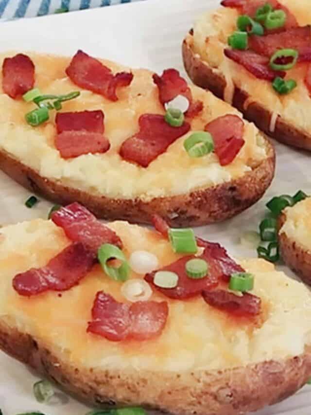 3 Cheese Twice Baked Potatoes Story