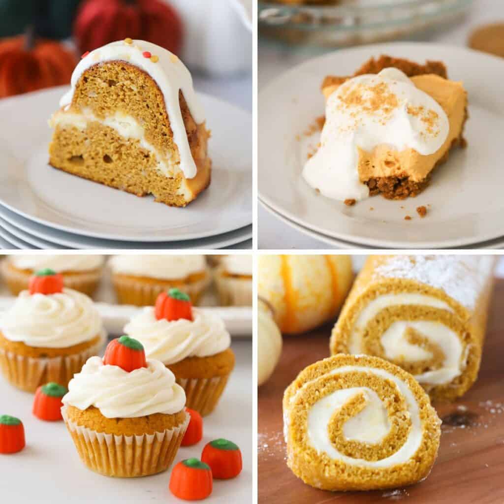 a collection of the best pumpkin dessert recipes. 