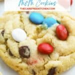 How to make easy Cookies and Cream M&M Cookies