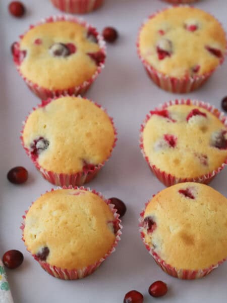 Cranberry muffins