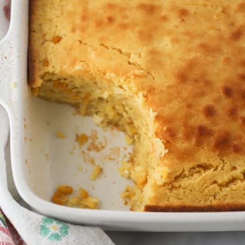 Creamed Corn Casserole Recipe.