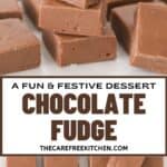 How to make the most festive Chocolate Fudge as a holiday dessert