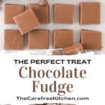 How to make the most festive Chocolate Fudge as a holiday dessert