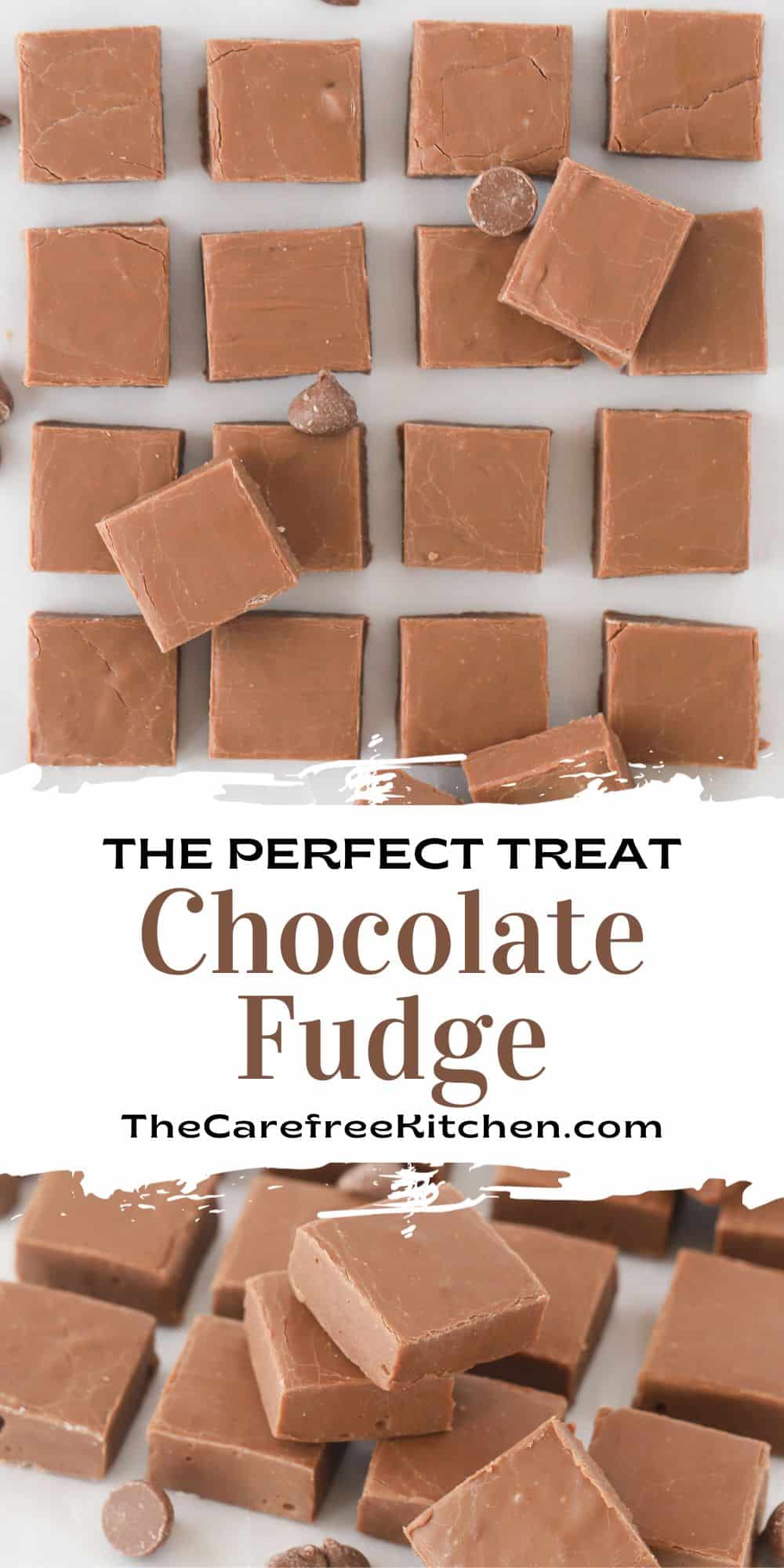 Easy Homemade Chocolate Fudge - The Carefree Kitchen